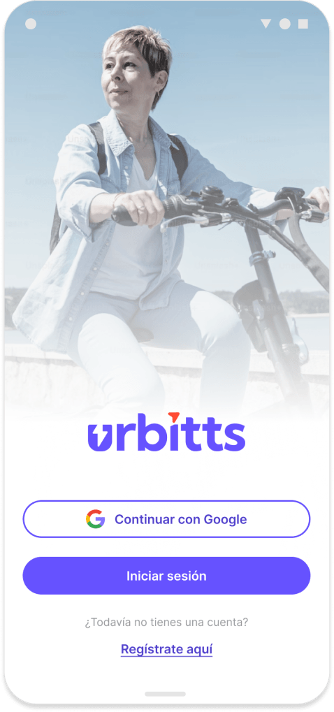 Pantalla de inicio de sesión
